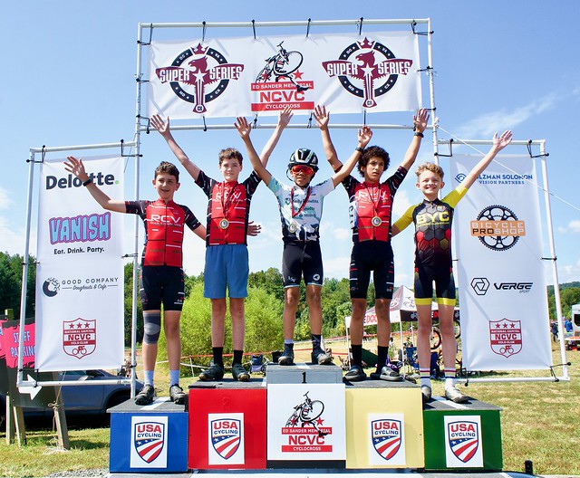 Ed Sander 2025 Boys 13-14 Podium
